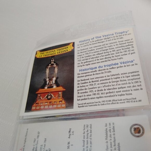 Vintage Highliner Greatest Goalies Trading Cards - Picture 4 of 6